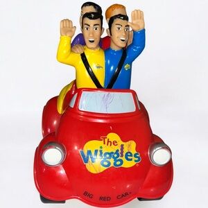 The Wiggles Big Red Car Musical Moving Toy Tested Works Vintage Kids Toy
